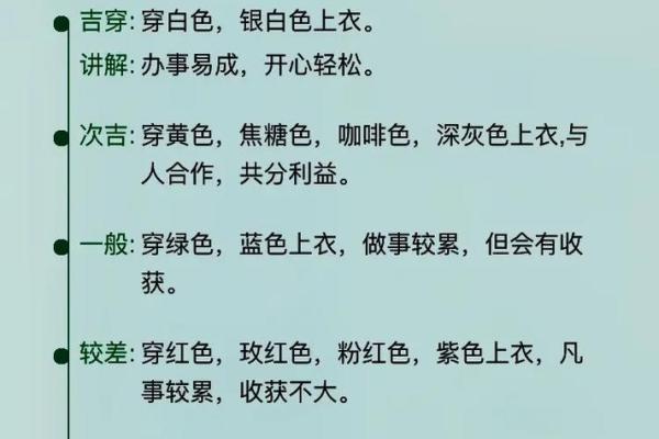 五行穿衣每日指南2025年4月13日
