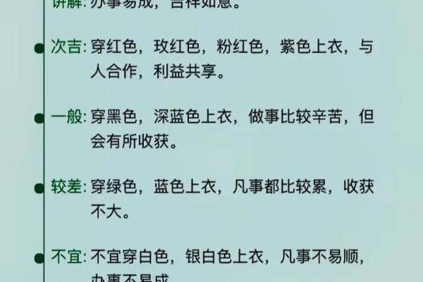 五行穿衣每日分享今天穿什么颜色2025年4月14日 五行穿衣每日分享今天穿什么颜色2025年4月14日