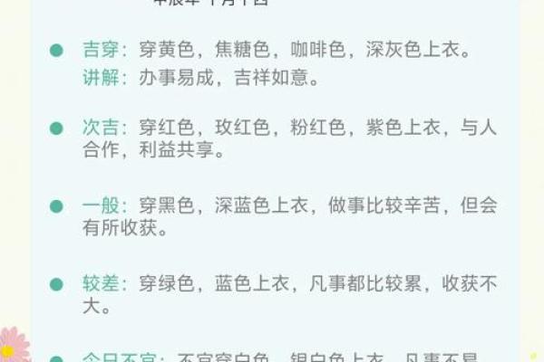 五行穿衣2021年4月11日(五行穿衣4月1日分享)