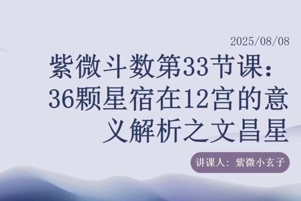 紫薇斗数文昌科