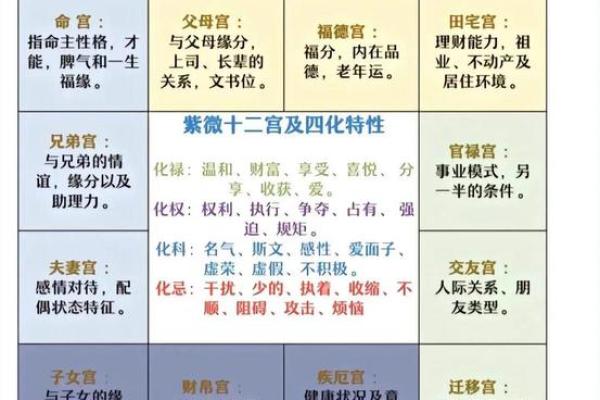 紫薇斗数中官禄