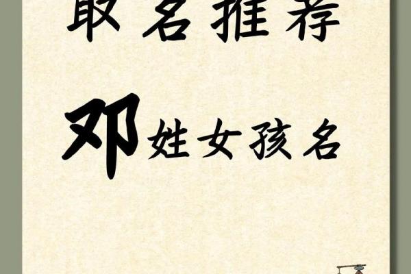 邓姓女孩名字大全-邓姓女孩起名字大全-邓姓名字大全姓名