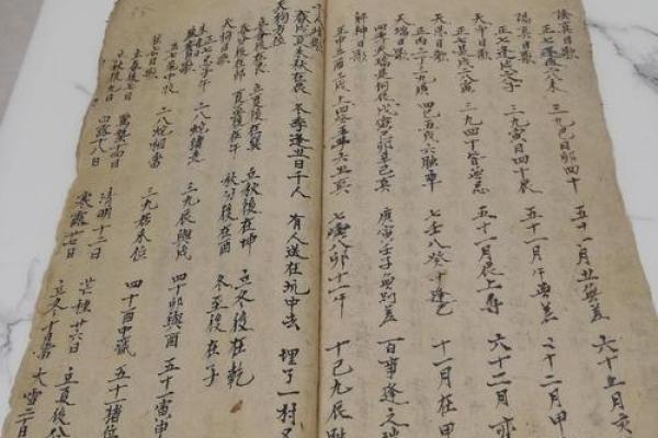 清代写本算命书