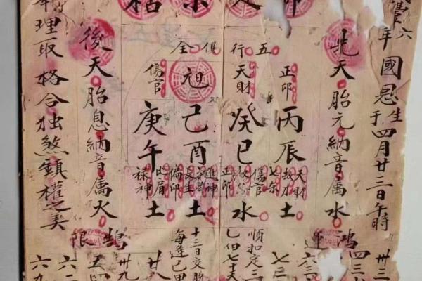 清代写本算命书