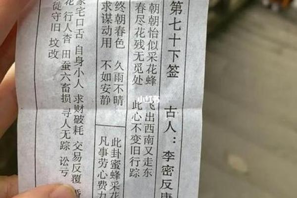 观音灵签48签解签离婚