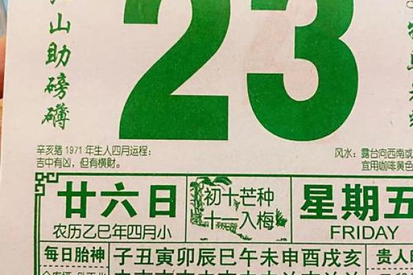 6月11号诸事宜忌老黄历！