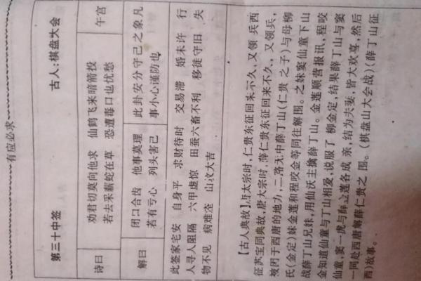 观音灵签金乌