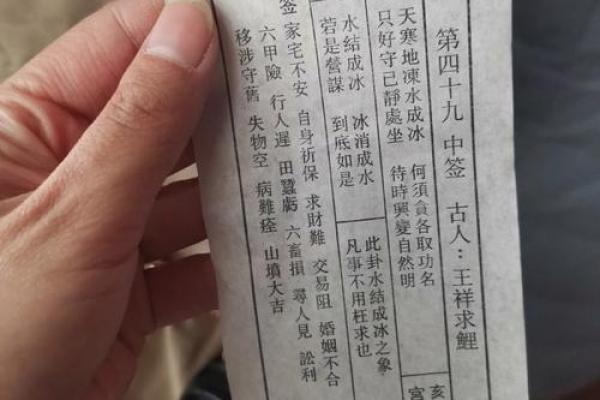 关帝灵签58签解婚姻