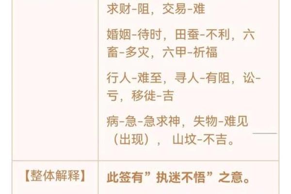 观音灵签82签问感情