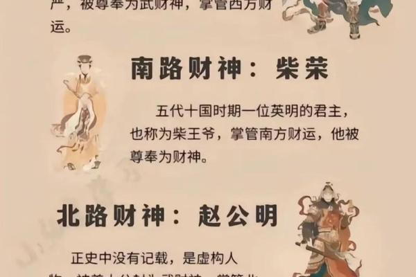 文财神、武财神和五路财神解析大全