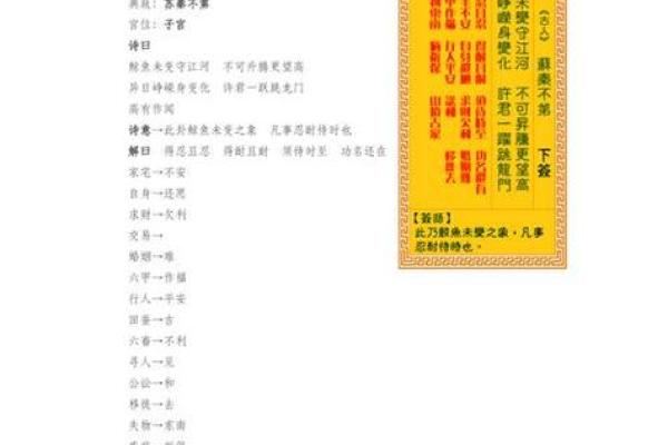 观音灵签23解签事业