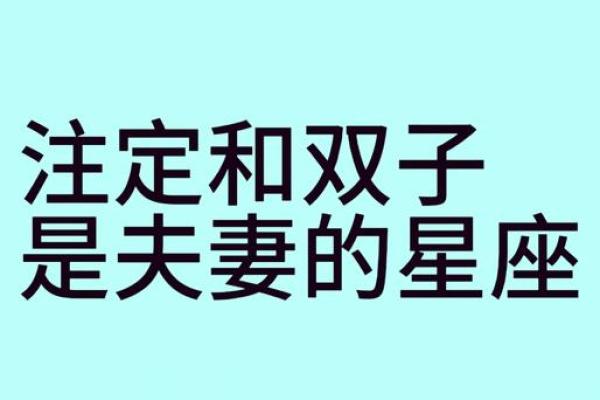 天秤座与双子座情侣配对表