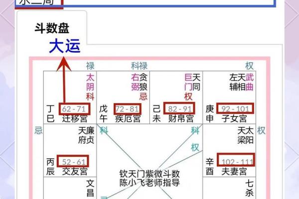 紫微命盘和紫薇斗数盘