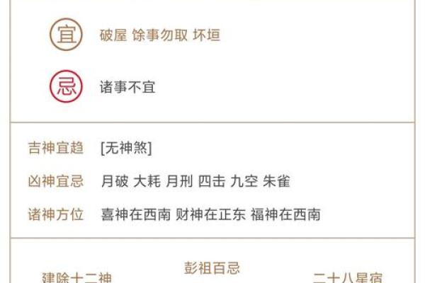 2024年7月26日（农历六月廿一）辛卯日 黄历宜忌