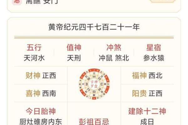 老黄历图查看日子吉凶查询
