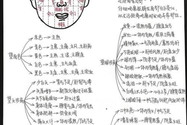 脸上胎记算命图解