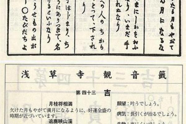 观音灵签28签解析详解