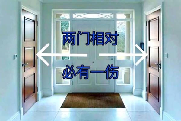 风水化解居家风水门对门好不好