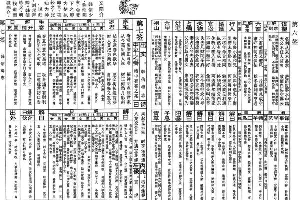 南岳圣帝庙灵签1一20