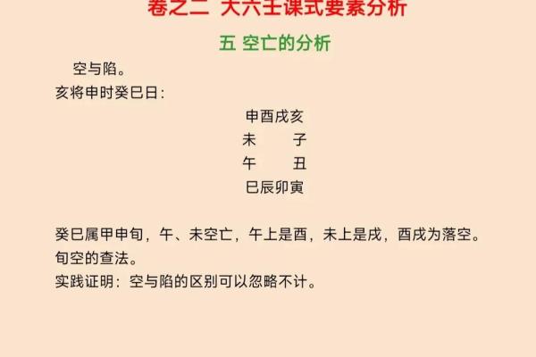 四柱八字中六甲空亡是什么意思？