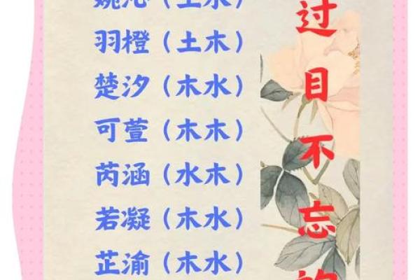 【宝宝起名】五两八字女婴好名推荐，低调又不失优雅