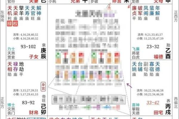 紫薇斗数子女流小