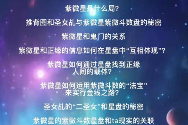紫微斗数姻缘星 紫薇星盘姻缘？