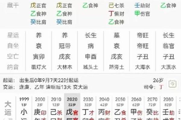 八字官杀混杂走食神大运 有什么含义