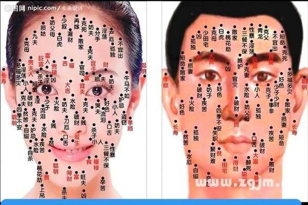 看痣算命