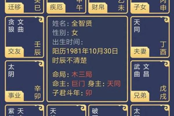 紫薇斗数测孕育