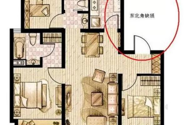 自建屋，别墅：住宅缺角怎么改造才风水好？