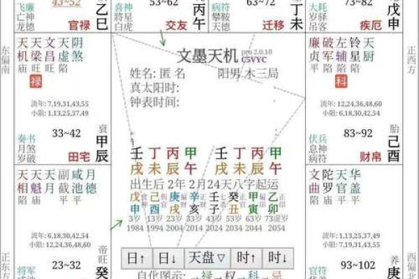 名人的紫薇斗数