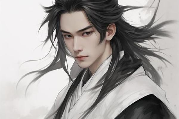 年轻的算命先生头像图片