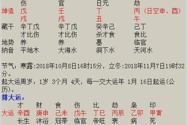 算命丁未日男命