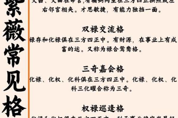 紫薇斗数哪些格局厉害